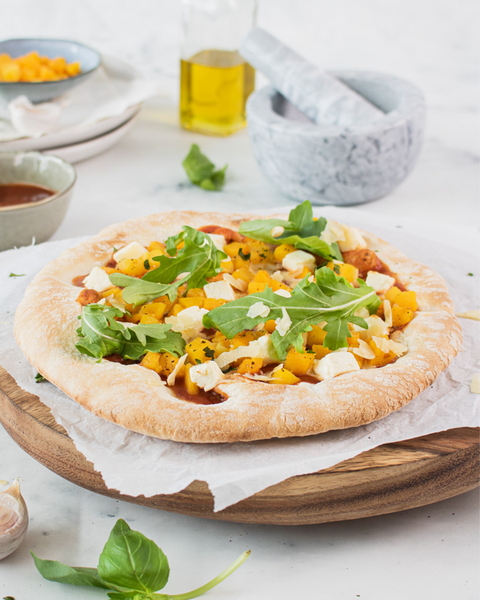 Pumpkin & Feta Pizza (Vegetarian)