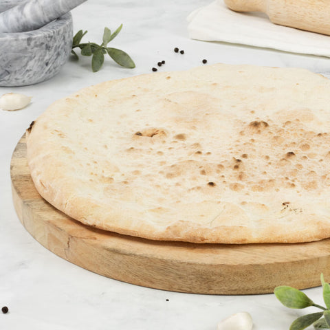 Artisan Woodfired 14" Plain Pizza Bases | 12 Bases