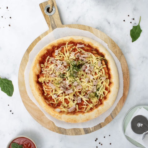 Hawaiian 12" Topped Pizza | 30 Bases