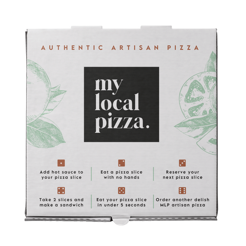 My Local Pizza - Branded Pizza boxes - Ctn of 100