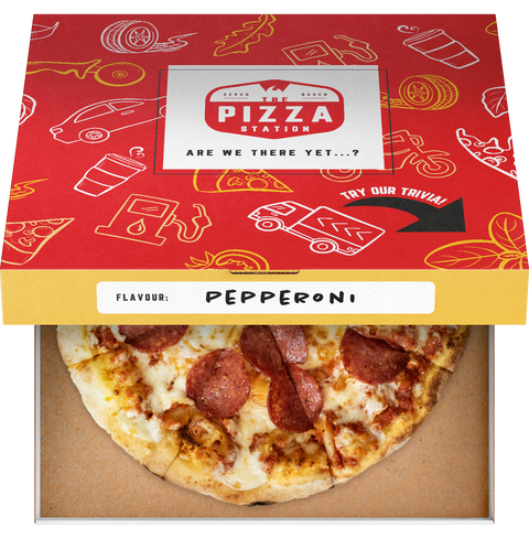 Pizza Station - Branded Pizza boxes - Ctn of 100