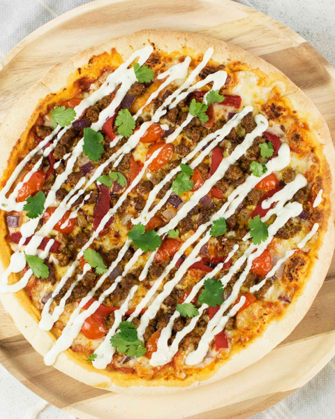 Greek Lamb Pizza