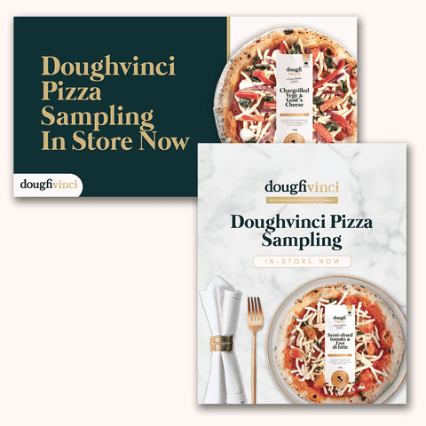 Pizza Sampling Social Media Set