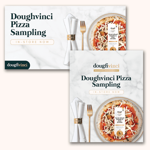 Pizza Sampling Social Media Set