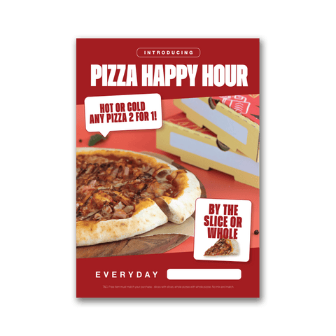 Round Pizza POS Set | Bold