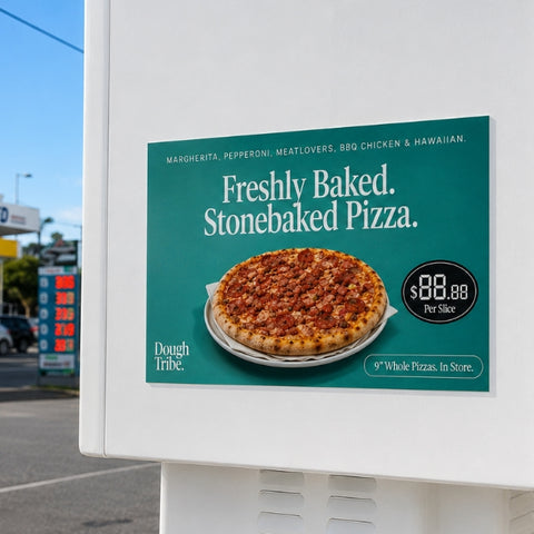 Pizza Bowser Signage | Whole Pizza