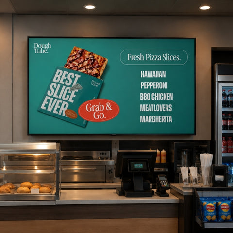 Digital Screen Signage | By the Slice
