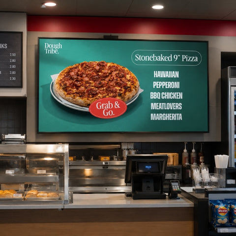 Digital Screen Signage | Whole Pizza