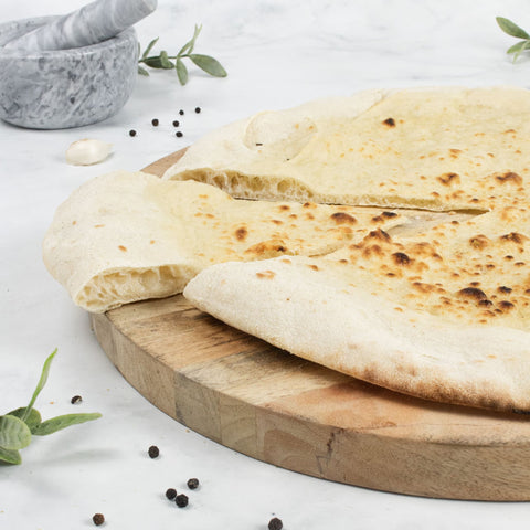 Artisan Woodfired 14" Plain Pizza Bases | 12 Bases