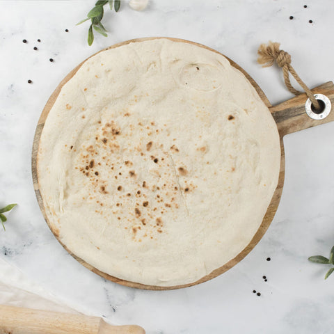 Artisan Woodfired 14" Plain Pizza Bases | 12 Bases