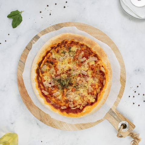 Hawaiian 12" Topped Pizza | 30 Bases