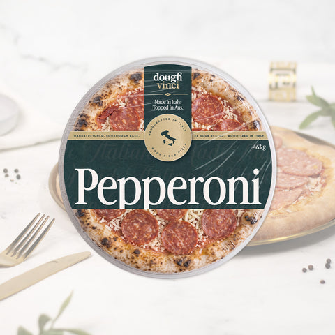 Doughvinci 12" Pepperoni Pizza | 6 units