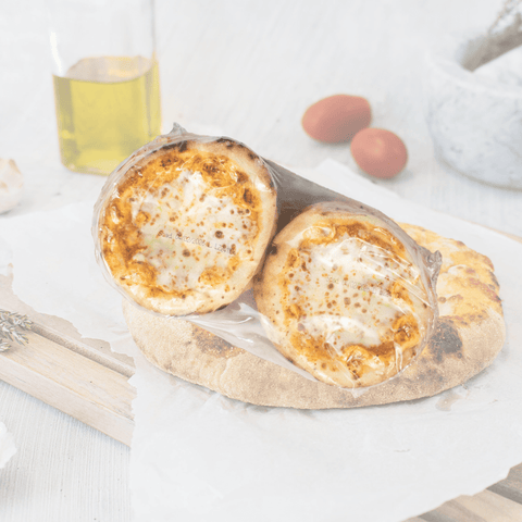 Artisan Woodfired 6" Focaccia Bases | 40 Bases