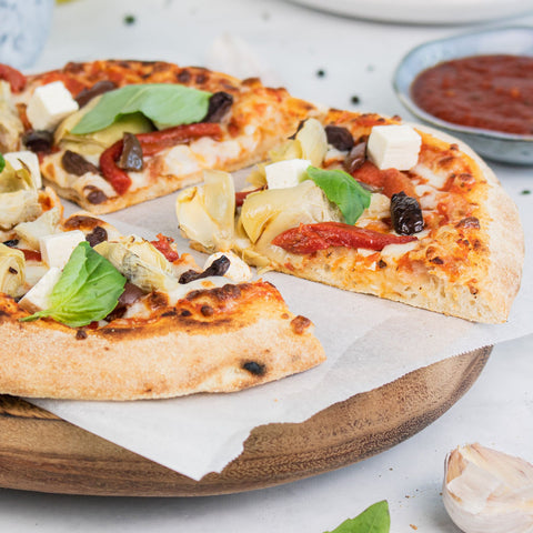 Artisan Woodfired 9" Margherita Pizza Bases | 24 Bases