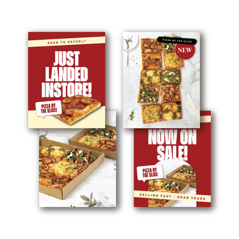 Pizza Slab POS Set | Bold