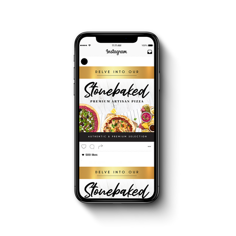 FREE Stone Baked Pizza Digital Duo | Premium Gold