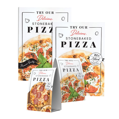 FREE Stone Baked Pizzas POS Collection
