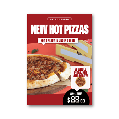 Round Pizza POS Set | Bold