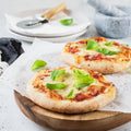 Cheese tomato and basil 6" pizza bases Brisbane